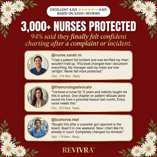 Revivra™ Charting For Nurses: The Complete Guide to Safe Documentation, Liability & License Protection